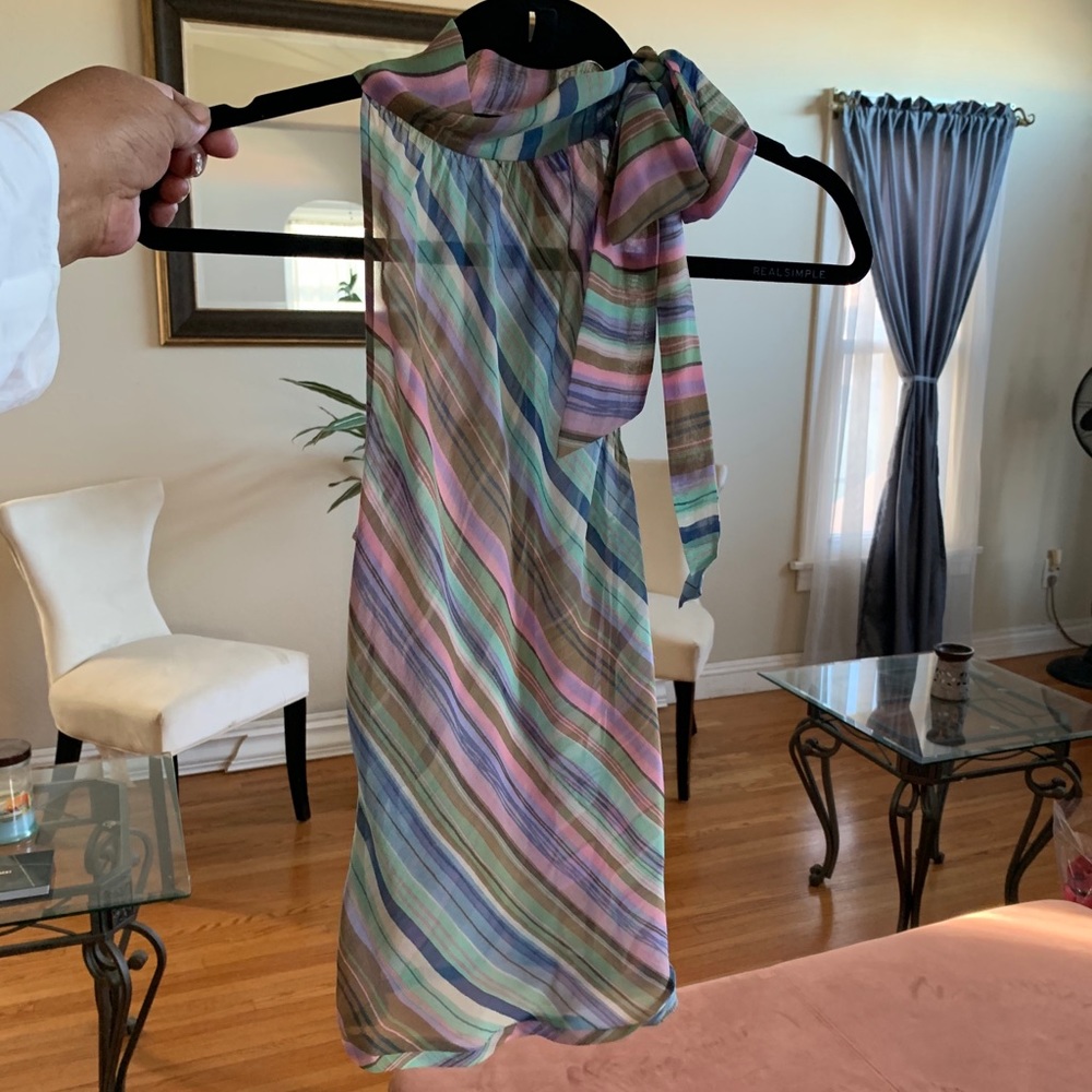 BCBG 100% Silk blouse